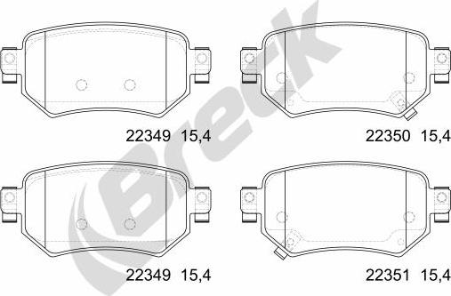 Breck 22349 00 704 00 - Jarrupala, levyjarru inparts.fi