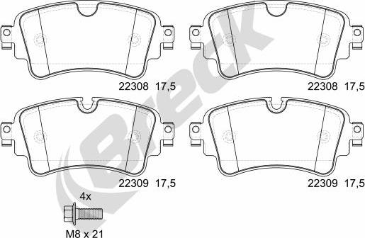 Breck 22308 00 702 00 - Jarrupala, levyjarru inparts.fi