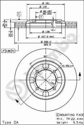 Delphi BG631 - Jarrulevy inparts.fi