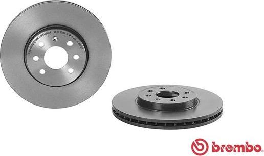 Brembo 09.9159.21 - Jarrulevy inparts.fi