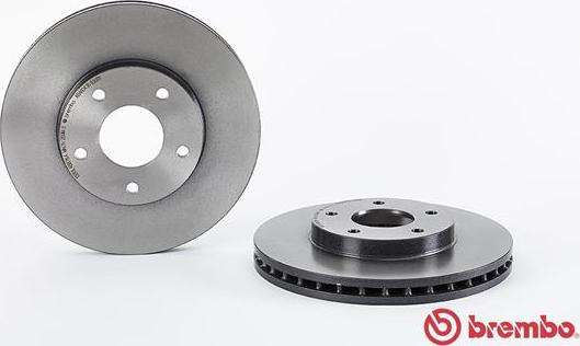 Brembo 09.9368.11 - Jarrulevy inparts.fi