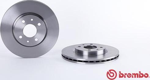 Brembo 09.5843.10 - Jarrulevy inparts.fi