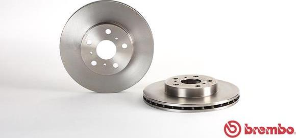 Brembo 09.6803.10 - Jarrulevy inparts.fi