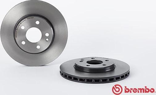 Brembo 09.8681.11 - Jarrulevy inparts.fi