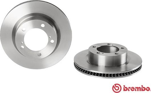 Brembo 09.A966.10 - Jarrulevy inparts.fi