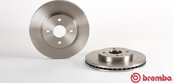 Brembo 09.A968.14 - Jarrulevy inparts.fi