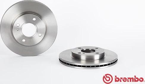 Brembo 09.A968.24 - Jarrulevy inparts.fi