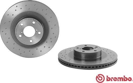 Brembo 09.A921.1X - Jarrulevy inparts.fi