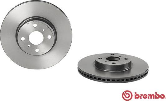 Brembo 09.A535.11 - Jarrulevy inparts.fi