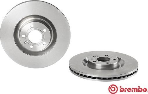 Brembo 09.A815.10 - Jarrulevy inparts.fi