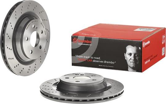 Brembo 09.A818.21 - Jarrulevy inparts.fi