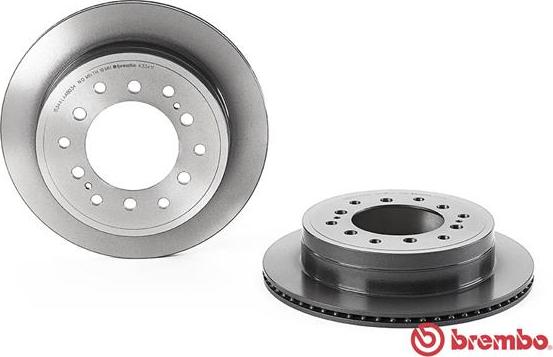 Brembo 09.A334.11 - Jarrulevy inparts.fi