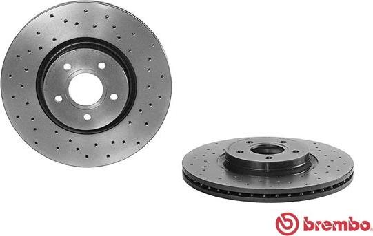 Brembo 09.A728.1X - Jarrulevy inparts.fi