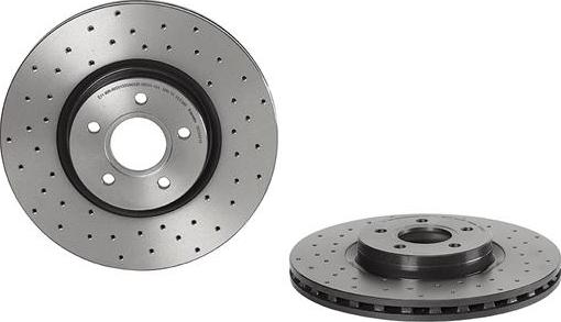 Brembo 09.C542.1X - Jarrulevy inparts.fi