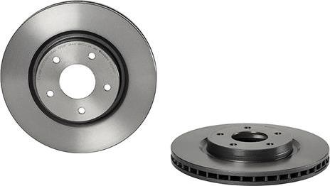 Brembo 09.D943.11 - Jarrulevy inparts.fi