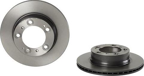 Brembo 09.D580.11 - Jarrulevy inparts.fi