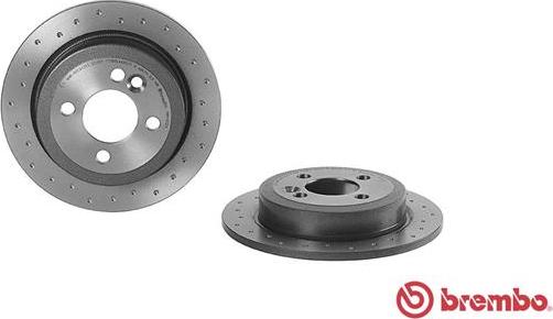 Brembo 08.9163.2X - Jarrulevy inparts.fi