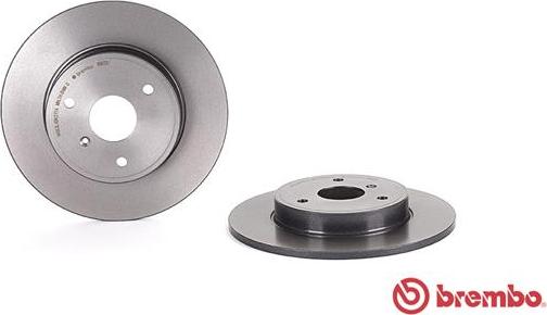 Brembo 08.8163.21 - Jarrulevy inparts.fi