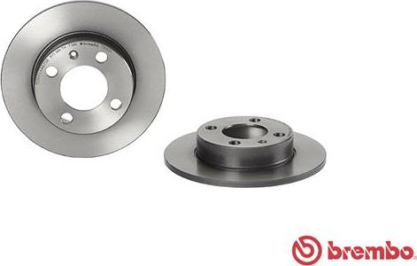 Brembo 08.7165.21 - Jarrulevy inparts.fi