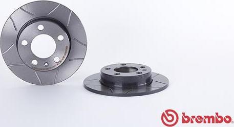 Brembo 08.7165.75 - Jarrulevy inparts.fi