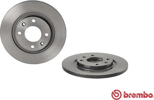 Brembo 08.7238.11 - Jarrulevy inparts.fi