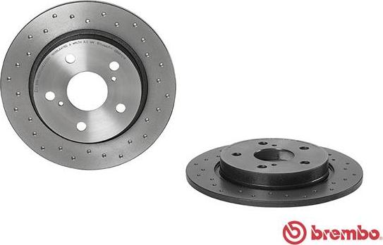 Brembo 08.A912.1X - Jarrulevy inparts.fi