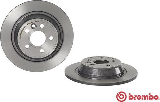 Brembo 08.A540.11 - Jarrulevy inparts.fi