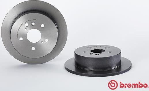 Brembo 08.A608.11 - Jarrulevy inparts.fi