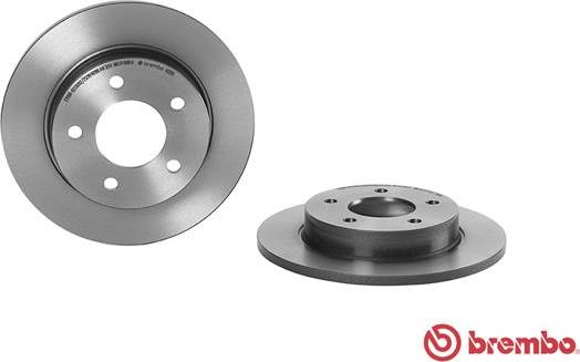 Brembo 08.A029.11 - Jarrulevy inparts.fi
