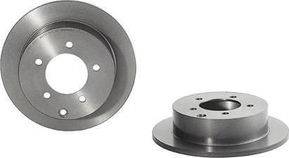 Brembo 08.A114.71 - Jarrulevy inparts.fi