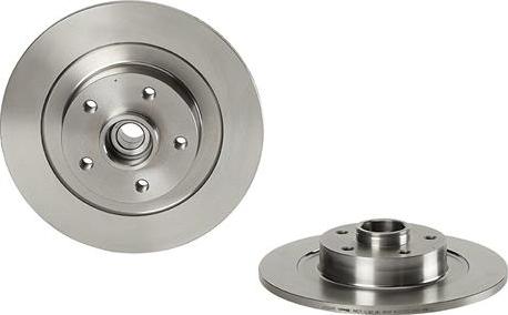 Brembo 08.A826.37 - Jarrulevy inparts.fi