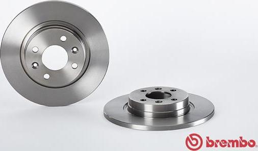 Brembo 08.A268.10 - Jarrulevy inparts.fi