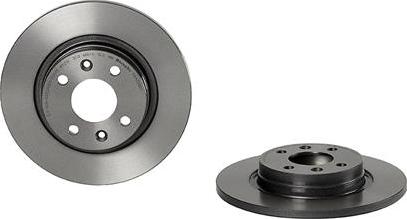 Brembo 08.A268.21 - Jarrulevy inparts.fi