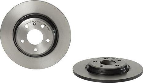 Brembo 08.D060.11 - Jarrulevy inparts.fi