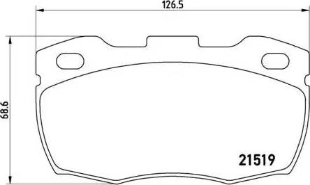 Brembo 07.B314.57 - Teho-jarrupalasarja inparts.fi