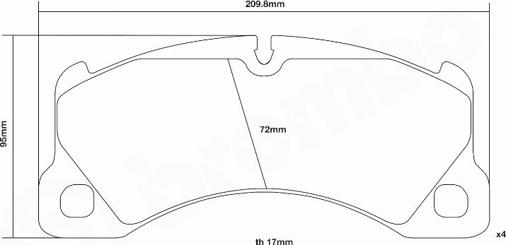 Brembo 07.B314.67 - Teho-jarrupalasarja inparts.fi