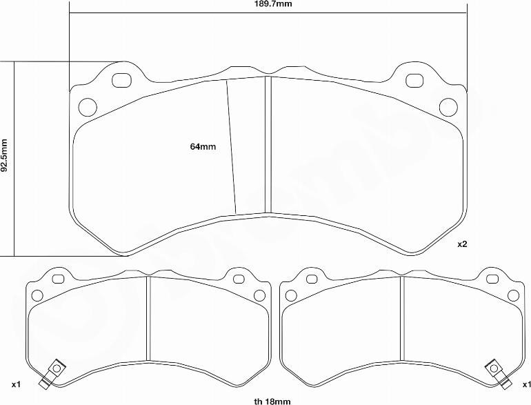 Brembo 07.B314.72 - Teho-jarrupalasarja inparts.fi