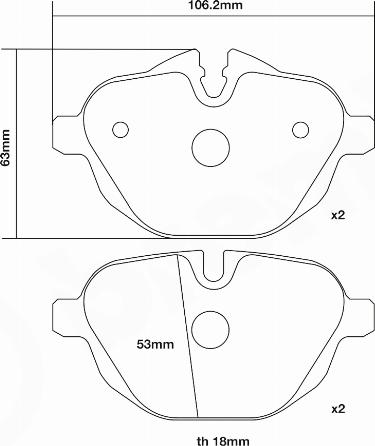 Brembo 07.B315.49 - Teho-jarrupalasarja inparts.fi