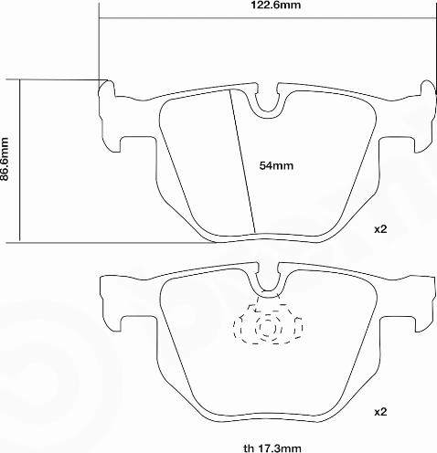 Brembo 07.B315.48 - Teho-jarrupalasarja inparts.fi