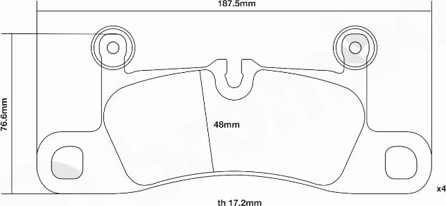 Brembo 07.B315.47 - Teho-jarrupalasarja inparts.fi