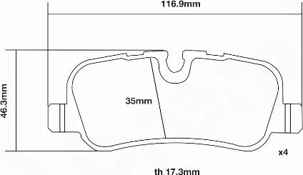 Brembo 07.B315.53 - Teho-jarrupalasarja inparts.fi