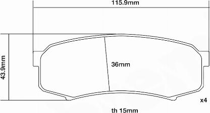 Brembo 07.B315.68 - Teho-jarrupalasarja inparts.fi