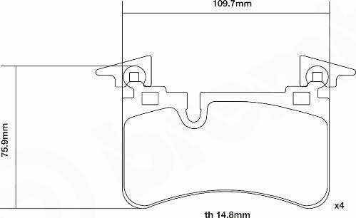 Brembo 07.B315.80 - Teho-jarrupalasarja inparts.fi