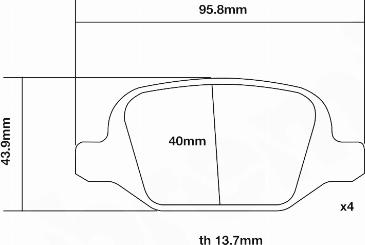 Brembo 07.B315.23 - Teho-jarrupalasarja inparts.fi