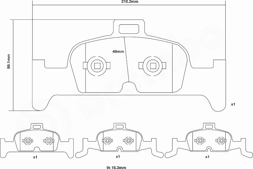 Brembo 07.D435.40 - Teho-jarrupalasarja inparts.fi