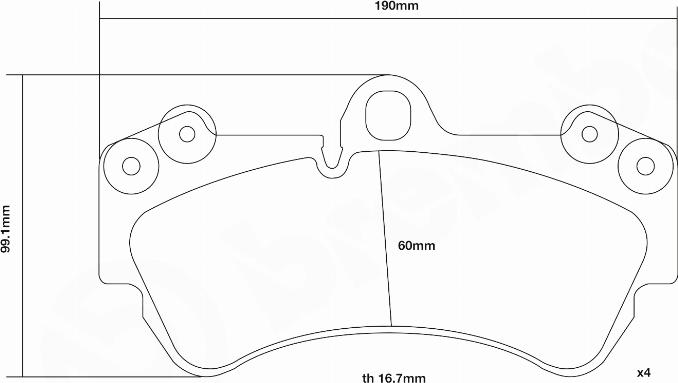 Brembo 07.D435.41 - Teho-jarrupalasarja inparts.fi