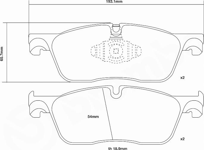 Brembo 07.D435.51 - Teho-jarrupalasarja inparts.fi