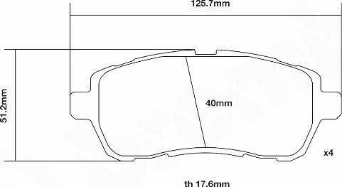 Brembo 07.D435.67 - Teho-jarrupalasarja inparts.fi