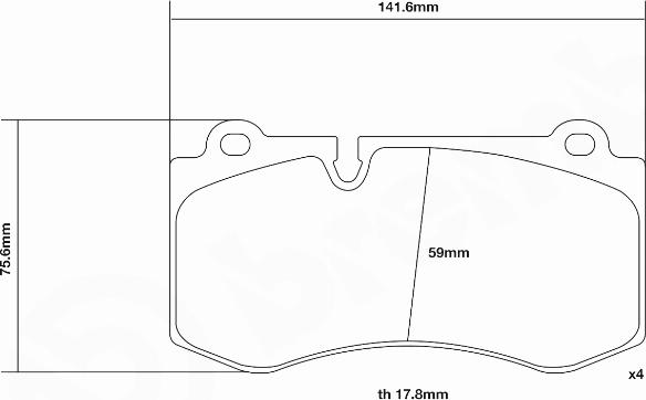 Brembo 07.D435.14 - Teho-jarrupalasarja inparts.fi