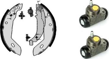 Brembo H 61 061 - Jarrukenkäsarja inparts.fi